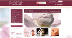 Desktop Screenshot of institut-pyrene.fr